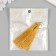 Decor for creativity Textiles "Brush. Olivia" security set 2 pcs 8x1.2 cm
