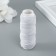 Spandex for beads in a braid, length 25 m, white