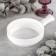 Porcelain forming form, 300 ml, d = 14 cm, white color
