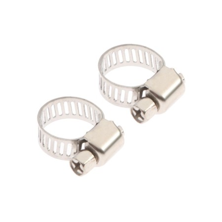 Class of worm park, diameter 10-16 mm, width 8 mm, stainless steel, 2 pcs.-1