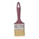 Brush flat bison 4-01011-063, natural bristles, plastic pen, 63mm