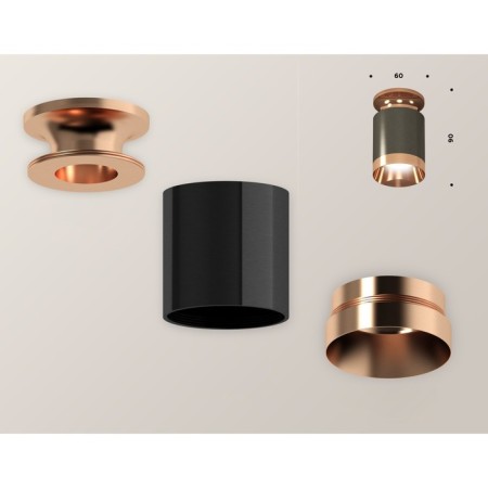 Ambrella Light, XS6303160, MR16 GU5.3 LED 10 watts lamp, black chrome, pink gold color-2