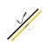 Mini-Grabs straight, 5 teeth, steel, metal stalk, Tornadica