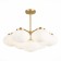 Suspended chandelier ST LUCE. SL1503.203.07. Modica. 7x40 watts, E27, 77x77x61.4 cm, golden color