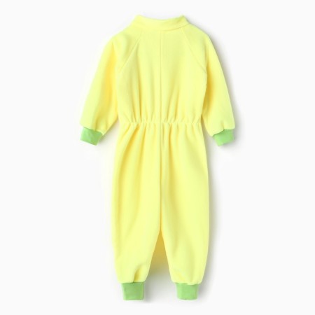 Combiason children, yellow neon color, height 98-104 cm-4