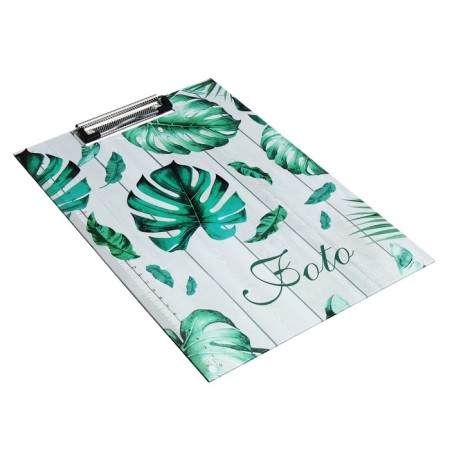 Tablet with a pressing format A4 cardboard "Leaves", mix-6