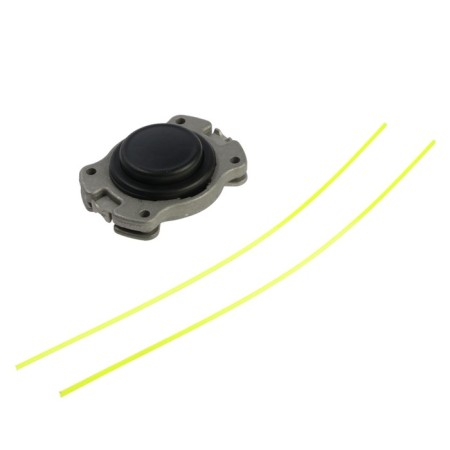 Tundra trimmer coil, aluminum corps, fishing line 1.2-3 mm, m8/m10 x 1.25 left thread 994625-4