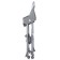 Children's chair Babyhit Cupcake, Light Grey color