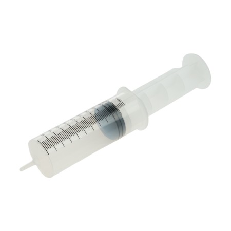 Technical syringe for pumping fluid, 500 ml, tube 100 cm-3