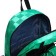 Youth backpack from textiles, 6 pockets, white/green color