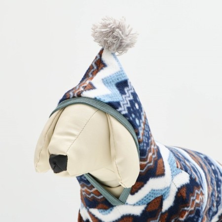 Zimovye jumpsuit for animals "Scandinavia", XS (DS 18-20, OG 30-32, Osh 24 cm), mix-4