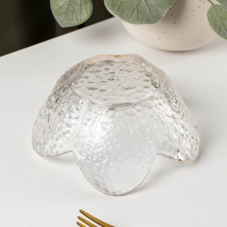 Glass Figure Salad "Flower", 150 ml, 12 × 5 cm-2