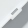 Toilet with side, 40x29x15 cm, gray