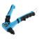 The tundra braid, 210 mm, 2k handles, rivets 2.4 - 3.2 - 4 - 4.8 mm