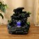 Fountain "Cool" waterfall, 11x18x23 cm (with backlight, without ball)