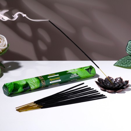 Incense Zed Black "Mint SPEARMINT", 20 sticks in the pack, hexagon