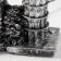 Plasma ball "Pisa tower" gray 14x10x16 cm Risalux