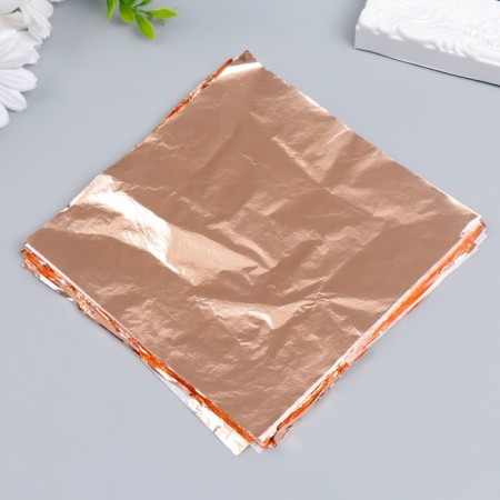 Potal for decorating a set of 100 sheets "Copper" 14x14 cm-1