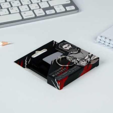 Set "Real Man": a stand for the phone and the ring on the case-1