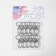 Metal carbine, 44 × 25 mm / 20 × 2.2 mm, 10 pcs, silver color