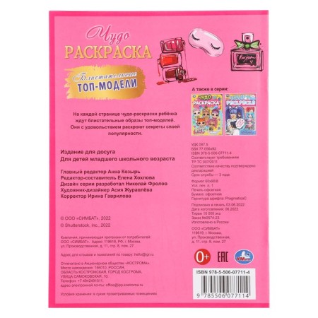 Miracle coloring "Brilliant top models"-1