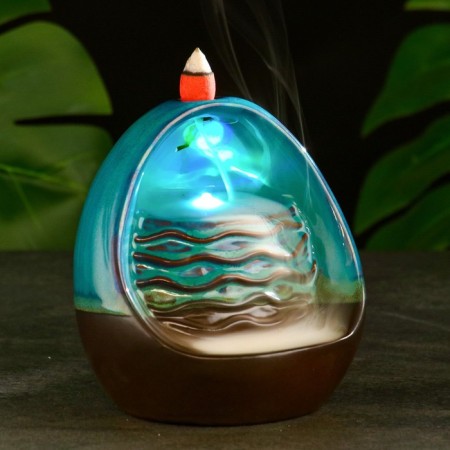 Set of incense on the stand "Waterfall", 13x11.5x13cm, LR44 x2