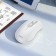 Hoco GM21 mouse, wireless (2.4), optical, 1600 dpi, white