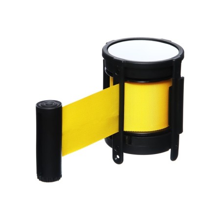 Cassette with an exhaust tape - 470 cm, height - 11 cm, width - 48 mm, yellow-1