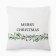 New Year. Decorative pillowcase "Ethel" Merry Christmas 40x40 ± 4 cm, 100% cotton