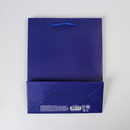 Gift laminated package, packaging, “blue”, MS 18 x 23 x 8 cm-4