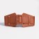 Women's belt, width 7.5 cm, metal buckle, redhead red
