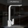 Kitchen mixer Zein Z3763, single -leaf, pour height 33 cm, chrome