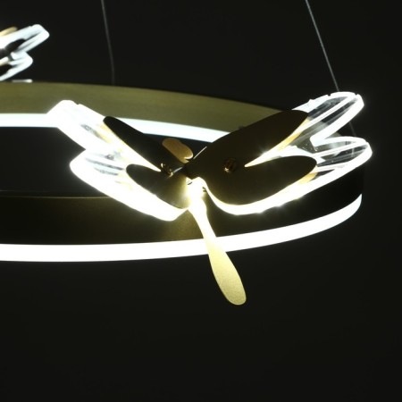 LUST "DRAGRAL" LED 48W 3000-6000K gold 52x52x80 cm Bayerlux-9