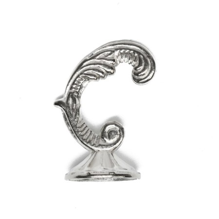 Hook for curtains ks002, one -rod, color chromium-13
