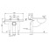 ABBER AC0102P installation, for a suspended toilet with a pulsed flush