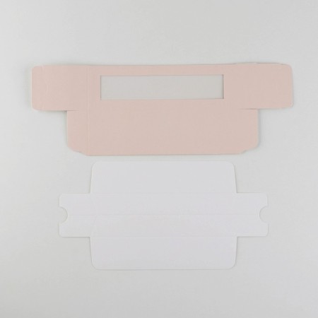 Box for Makarun, confectionery packaging, “peach”, 5.5 x 18 x 5.5 cm-2