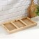 Folding breakfast table, 50 × 30cm, with handles