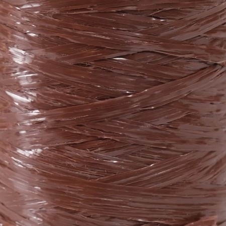 Gingerbread for manual knitting 100% polypropylene 200m/50g. (09 brown) mix-2