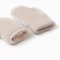 Baby mittens minku, beige color, 18 cm