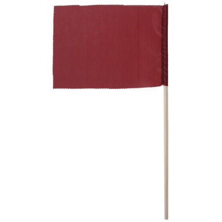 Flag, length 40 cm, 15x20, burgundy color