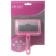 Delight rose packer plastic, soft cord, middle, pink