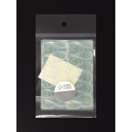 Sticky sticks for overhead nails, set of 6 sheets, transparent-3