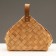 Wicker basket, 36 x 16 x 7 x 34.5 cm, sequoia