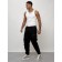 Cargo jeans male, size 52, black color
