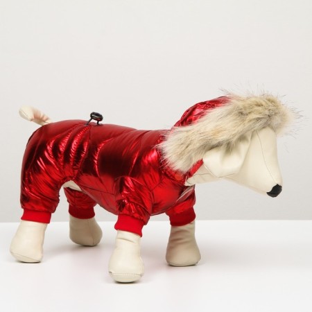 The overalls "Girl" with a weight, size 18 (ds 40 cm, og 50 cm, Osh 38 cm), red-4