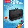 Folder with handles A3, 520 x 370 x 12mm, plastic, 2 compartments, shoulder belt, extensor 12 cm, Devente