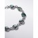 Galiotis bracelet circles, length 15 cm + additional. chain 5 cm