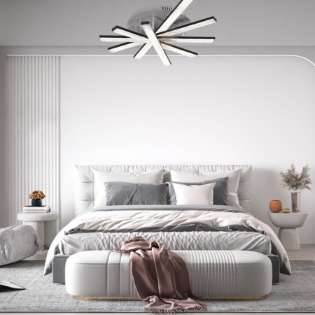 Light G61321/5CF WT, LED 5x44W 3000-6000K, 13380LM, white color-1