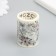 Adhesive tape paper "Lilac flowers" width 5.4 cm winding 3 m 5.4x3.8x3.8 cm