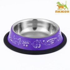 A bowl with a non -slip base 